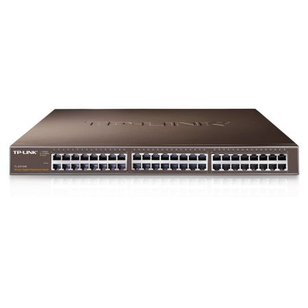 TP-LINK (TL-SG1048) 48-Port Gigabit Unmanaged Rackmount Switch, Steel Case TP-LINK (TL-SG1048) 48-Port Gigabit Unmanaged Rackmount Switch, Steel Case